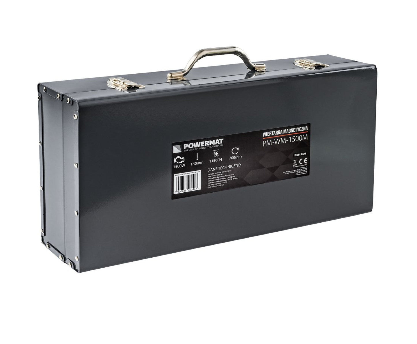 Statie de gaurit verticala cu magnet PM-WM-1500M, 1500 W, Powermat PM1456