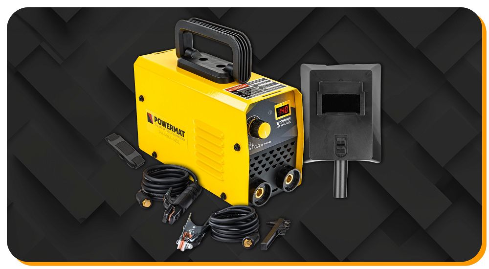 Aparat de sudura tip invertor PM-MMA-140 L 140A, Powermat PM1338