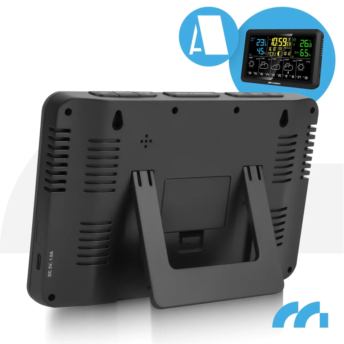 Statie meteo wireless Wi-Fi Daily5000M App, MalTec 114132