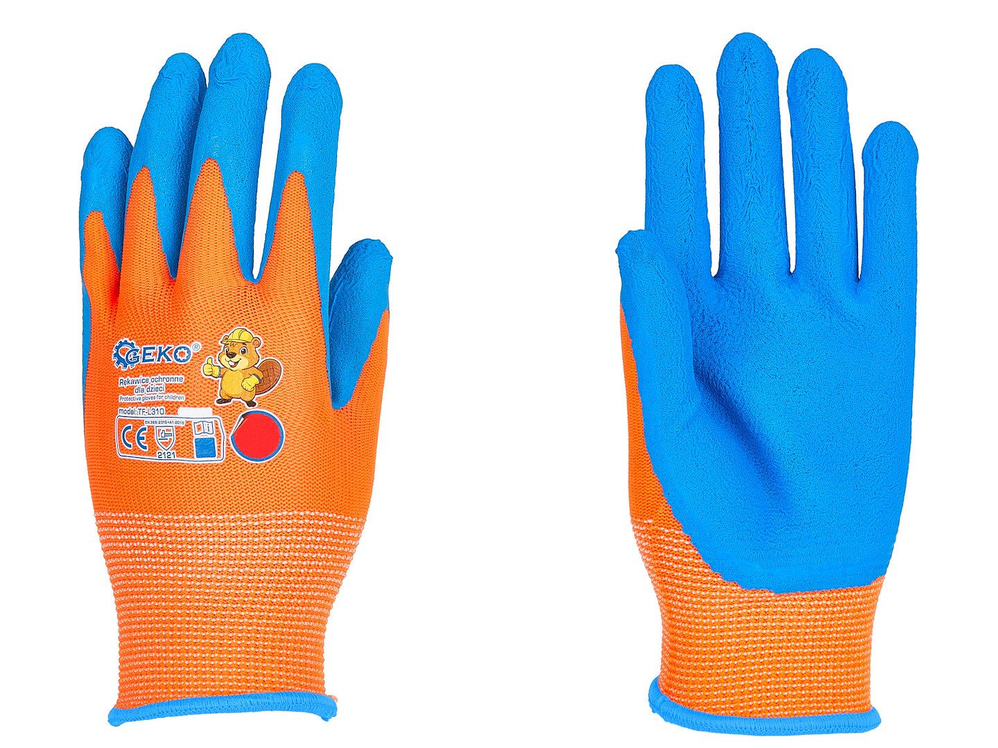 Manusi de protectie pentru copii, marimea 5 (8-12 ani), Geko G75063