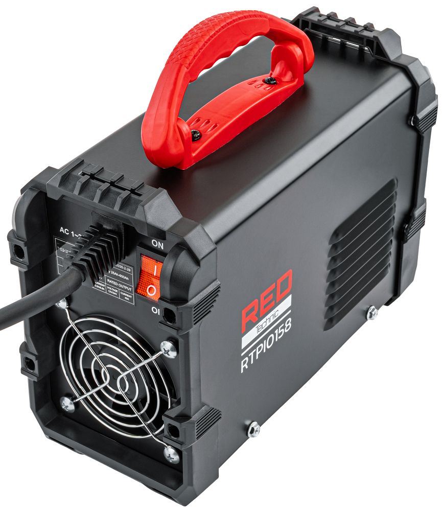 Redresor tip invertor cu afisaj LCD, 400 A, Red Technic RTPI0168