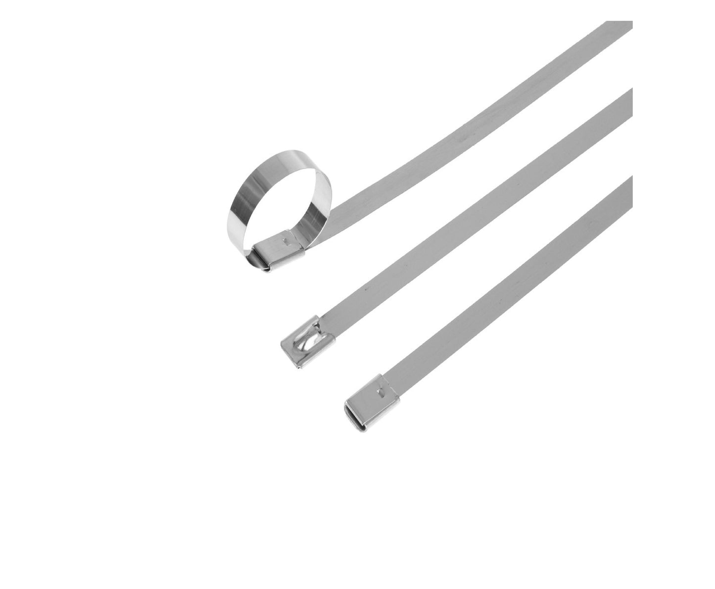 Set cleme din inox, 7,9x450mm, Geko G17263
