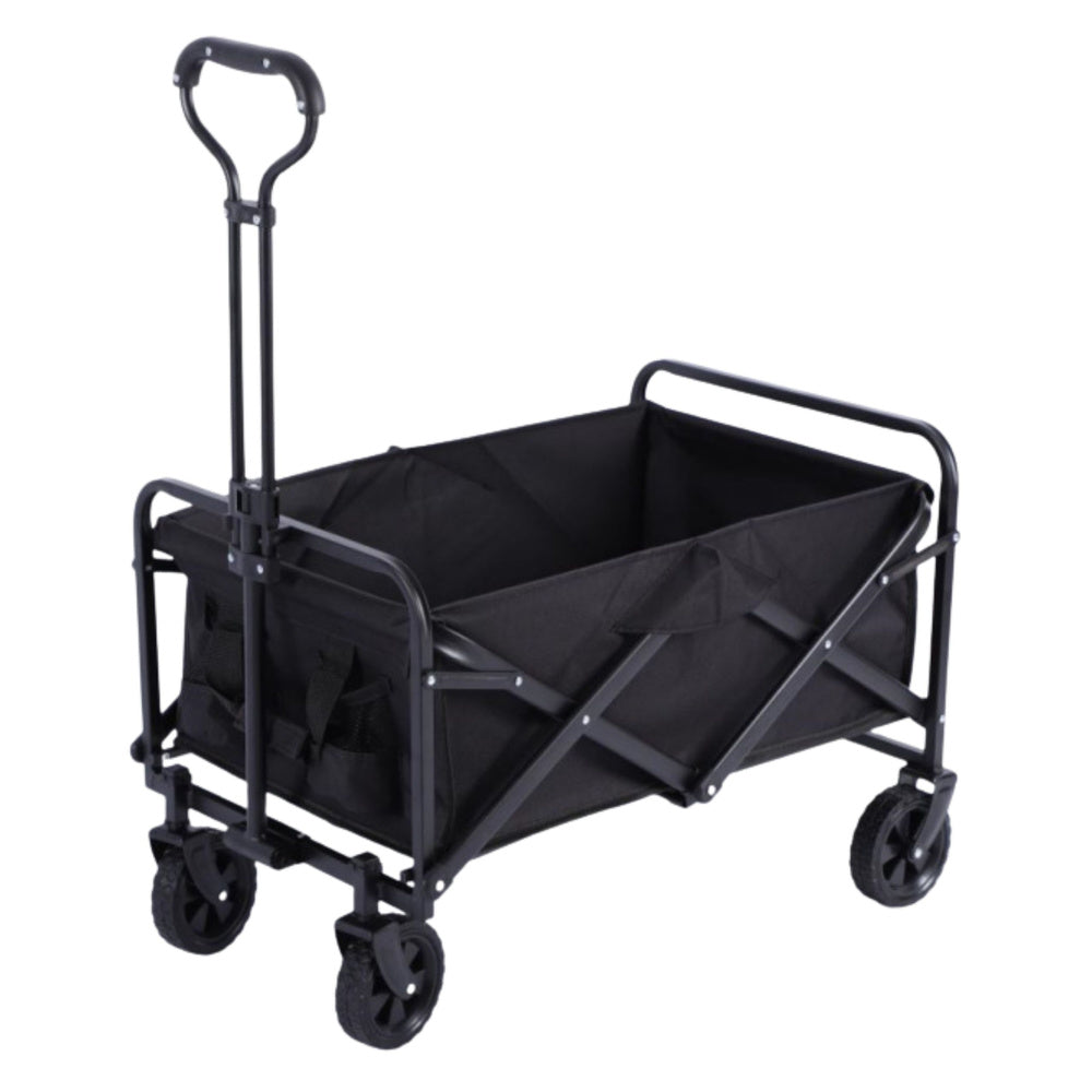 Carucior pliabil turistic pentru plaja si gradina, 80 kg, 120 l, 74.9 x 48 x 90 cm, Lean 26725